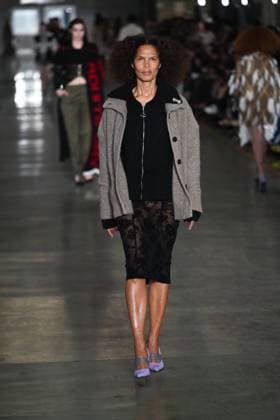 Milan, Italy: Milan, Milan Women s Fashion Week: Fall Winter 2025 - Women s Fashion, Fall Winter 2025.- Marco Rambaldi fashion show - catwalk in the photo: model Milan Italy  - ZUMAp169 20250226_zea_p169_790 Copyright: xSimonaxChiocciax