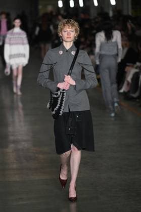 Milan, Italy: Milan, Milan Women s Fashion Week: Fall Winter 2025 - Women s Fashion, Fall Winter 2025.- Marco Rambaldi fashion show - catwalk in the photo: model Milan Italy  - ZUMAp169 20250226_zea_p169_796 Copyright: xSimonaxChiocciax