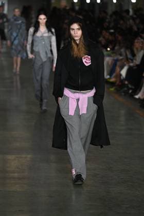 Milan, Italy: Milan, Milan Women s Fashion Week: Fall Winter 2025 - Women s Fashion, Fall Winter 2025.- Marco Rambaldi fashion show - catwalk in the photo: model Milan Italy  - ZUMAp169 20250226_zea_p169_811 Copyright: xSimonaxChiocciax