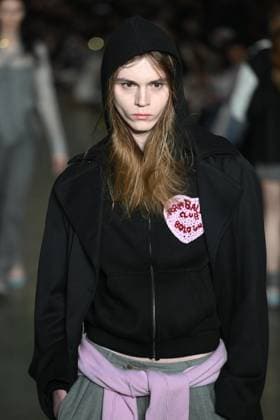 Milan, Italy: Milan, Milan Women s Fashion Week: Fall Winter 2025 - Women s Fashion, Fall Winter 2025.- Marco Rambaldi fashion show - catwalk in the photo: model Milan Italy  - ZUMAp169 20250226_zea_p169_812 Copyright: xSimonaxChiocciax