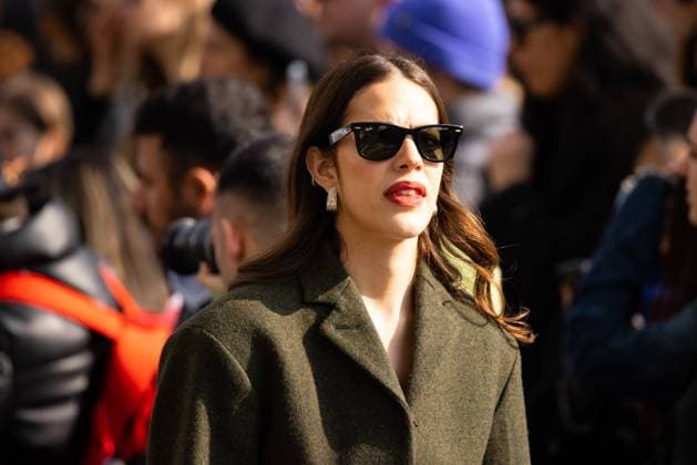 News - Diesel - Arrives - Milan Fashion Week - Womenswear Fall Winter 2025 2026 Guest is seen at the Diesel fashion show during the Milan Fashion Week - Womenswear Fall Winter 2025 2026 on February 26, 2025 in Milan, Italy. Photo: Cinzia Camela. MILAN Allianz Cloud Italy Copyright: xCinziaxCamelax xLiveMediax LPN_1752798