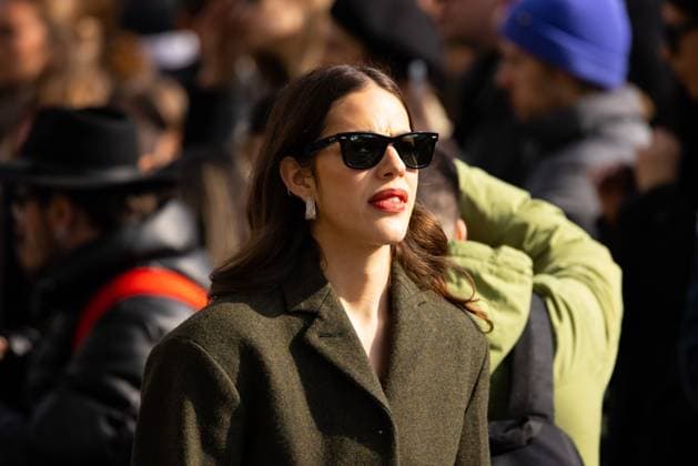News - Diesel - Arrives - Milan Fashion Week - Womenswear Fall Winter 2025 2026 Guest is seen at the Diesel fashion show during the Milan Fashion Week - Womenswear Fall Winter 2025 2026 on February 26, 2025 in Milan, Italy. Photo: Cinzia Camela. MILAN Allianz Cloud Italy Copyright: xCinziaxCamelax xLiveMediax LPN_1752799