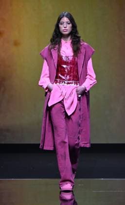 Milan,Italy Giulia Fall-Winter 2025-2026 collection at Milan Fashion Week Lineapelle In the photo:Giuglia show fashion show  Copyright: xNickxZonnax xipa-agency.netx xNickxZonnax IPA_Agency_IPA54613720