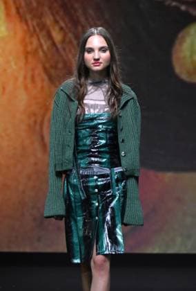 Milan,Italy Giulia Fall-Winter 2025-2026 collection at Milan Fashion Week Lineapelle In the photo:Giuglia show fashion show  Copyright: xNickxZonnax xipa-agency.netx xNickxZonnax IPA_Agency_IPA54613750