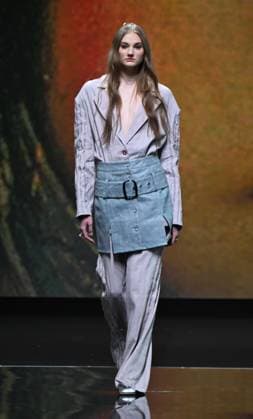 Milan,Italy Giulia Fall-Winter 2025-2026 collection at Milan Fashion Week Lineapelle In the photo:Giuglia show fashion show  Copyright: xNickxZonnax xipa-agency.netx xNickxZonnax IPA_Agency_IPA54613809