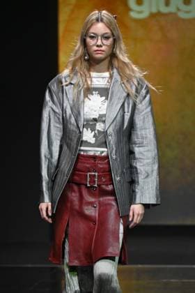 Milan,Italy Giulia Fall-Winter 2025-2026 collection at Milan Fashion Week Lineapelle In the photo:Giuglia show fashion show  Copyright: xNickxZonnax xipa-agency.netx xNickxZonnax IPA_Agency_IPA54613827