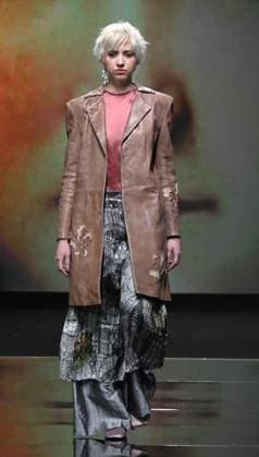 Milan,Italy Giulia Fall-Winter 2025-2026 collection at Milan Fashion Week Lineapelle In the photo:Giuglia show fashion show  Copyright: xNickxZonnax xipa-agency.netx xNickxZonnax IPA_Agency_IPA54613837