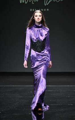 Milan,ItalyMario Dice Fall-Winter 2025-2026 collection at Milan Fashion Week Lineapelle with the participation of celebrity singers for its tenth anniversary. In the photo:Mario Dice show fashion show  Copyright: xNickxZonnax xipa-agency.netx xNickxZonnax IPA_Agency_IPA54623067