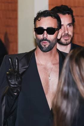 Milan, Milan Women s Fashion Week: Fall Winter 2025 - Women s Fashion, Fall Winter 2025 - Fendi Fashion Show - Arrivals. In the photo: Marco Mengoni (Singer)  Copyright: xAlessandroxBremecx xipa-agency.netx xx IPA_Agency_IPA54626020