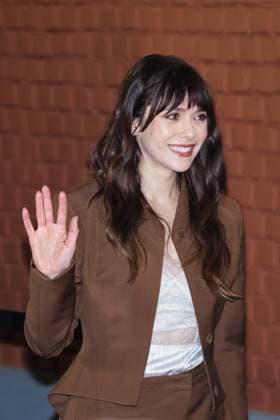 Milan, Milan Women s Fashion Week: Fall Winter 2025 - Women s Fashion, Fall Winter 2025 - Fendi Show - Arrivals. In the photo: Elizabeth Olsen (Actress)  Copyright: xAlessandroxBremecx xipa-agency.netx xx IPA_Agency_IPA54626027