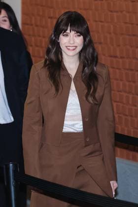 Milan, Milan Women s Fashion Week: Fall Winter 2025 - Women s Fashion, Fall Winter 2025 - Fendi Show - Arrivals. In the photo: Elizabeth Olsen (Actress)  Copyright: xAlessandroxBremecx xipa-agency.netx xx IPA_Agency_IPA54626034