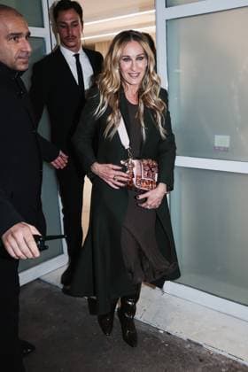 Milan, Milan Women s Fashion Week: Fall Winter 2025 - Fendi 100th Anniversary Party - Arrivals. Pictured: Sarah Jessica Parker (Actress)  Copyright: xAlessandroxBremecx xipa-agency.netx xx IPA_Agency_IPA54626274