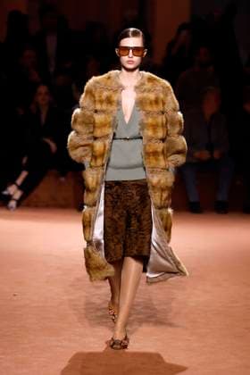 Fendi Ready to wear fall winter 2025:26; MILAN February 2025 Fendi Ready to wear fall winter 2025:26; MILAN February 2025, Credit:Zeppelin Avalon  Copyright: xZeppelinx xAvalonx 0969485807