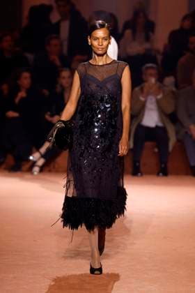 Fendi Ready to wear fall winter 2025:26; MILAN February 2025 Fendi Ready to wear fall winter 2025:26; MILAN February 2025, Credit:Zeppelin Avalon  Copyright: xZeppelinx xAvalonx 0969487380