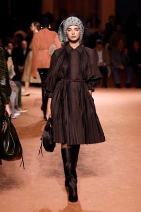 Fendi Ready to wear fall winter 2025:26; MILAN February 2025 Fendi Ready to wear fall winter 2025:26; MILAN February 2025, Credit:Zeppelin Avalon  Copyright: xZeppelinx xAvalonx 0969485524
