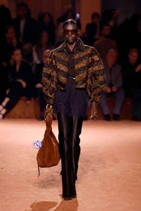 Fendi Ready to wear fall winter 2025:26; MILAN February 2025 Fendi Ready to wear fall winter 2025:26; MILAN February 2025, Credit:Zeppelin Avalon  Copyright: xZeppelinx xAvalonx 0969486254