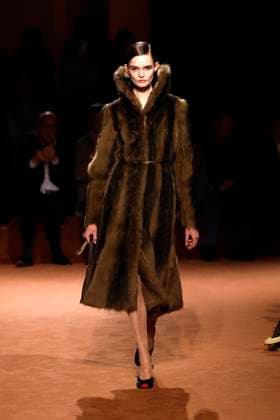 Fendi Ready to wear fall winter 2025:26; MILAN February 2025 Fendi Ready to wear fall winter 2025:26; MILAN February 2025, Credit:Zeppelin Avalon  Copyright: xZeppelinx xAvalonx 0969483697