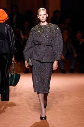 Fendi Ready to wear fall winter 2025:26; MILAN February 2025 Fendi Ready to wear fall winter 2025:26; MILAN February 2025, Credit:Zeppelin Avalon  Copyright: xZeppelinx xAvalonx 0969484691