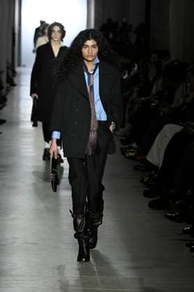 Onitsuka Tiger Ready to wear fall winter 2025:26; MILAN February 2025 Onitsuka Tiger Ready to wear fall winter 2025:26; MILAN February 2025, Credit:Zeppelin Avalon  Copyright: xZeppelinx xAvalonx 0969482412