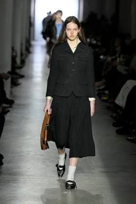 Onitsuka Tiger Ready to wear fall winter 2025:26; MILAN February 2025 Onitsuka Tiger Ready to wear fall winter 2025:26; MILAN February 2025, Credit:Zeppelin Avalon  Copyright: xZeppelinx xAvalonx 0969482684