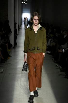 Onitsuka Tiger Ready to wear fall winter 2025:26; MILAN February 2025 Onitsuka Tiger Ready to wear fall winter 2025:26; MILAN February 2025, Credit:Zeppelin Avalon  Copyright: xZeppelinx xAvalonx 0969482973