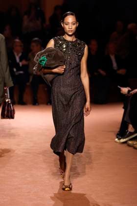 Fendi Ready to wear fall winter 2025:26; MILAN February 2025 Fendi Ready to wear fall winter 2025:26; MILAN February 2025, Credit:Zeppelin Avalon  Copyright: xZeppelinx xAvalonx 0969484738