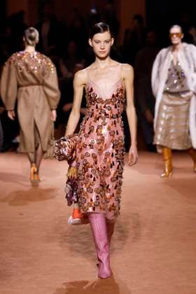 Fendi Ready to wear fall winter 2025:26; MILAN February 2025 Fendi Ready to wear fall winter 2025:26; MILAN February 2025, Credit:Zeppelin Avalon  Copyright: xZeppelinx xAvalonx 0969484977