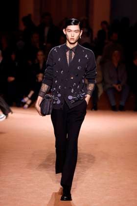 Fendi Ready to wear fall winter 2025:26; MILAN February 2025 Fendi Ready to wear fall winter 2025:26; MILAN February 2025, Credit:Zeppelin Avalon  Copyright: xZeppelinx xAvalonx 0969486379