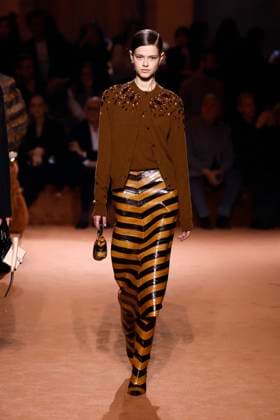Fendi Ready to wear fall winter 2025:26; MILAN February 2025 Fendi Ready to wear fall winter 2025:26; MILAN February 2025, Credit:Zeppelin Avalon  Copyright: xZeppelinx xAvalonx 0969486501