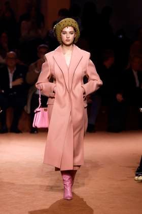 Fendi Ready to wear fall winter 2025:26; MILAN February 2025 Fendi Ready to wear fall winter 2025:26; MILAN February 2025, Credit:Zeppelin Avalon  Copyright: xZeppelinx xAvalonx 0969486828