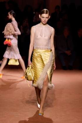 Fendi Ready to wear fall winter 2025:26; MILAN February 2025 Fendi Ready to wear fall winter 2025:26; MILAN February 2025, Credit:Zeppelin Avalon  Copyright: xZeppelinx xAvalonx 0969487040