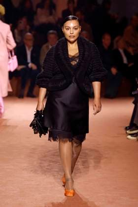 Fendi Ready to wear fall winter 2025:26; MILAN February 2025 Fendi Ready to wear fall winter 2025:26; MILAN February 2025, Credit:Zeppelin Avalon  Copyright: xZeppelinx xAvalonx 0969487082