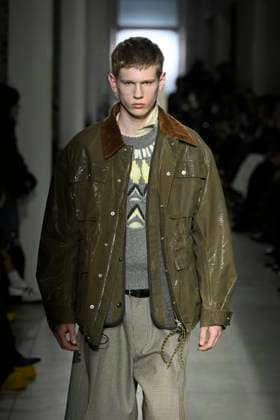 Onitsuka Tiger Ready to wear fall winter 2025:26; MILAN February 2025 Onitsuka Tiger Ready to wear fall winter 2025:26; MILAN February 2025, Credit:Zeppelin Avalon  Copyright: xZeppelinx xAvalonx 0969624740