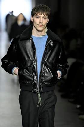 Onitsuka Tiger Ready to wear fall winter 2025:26; MILAN February 2025 Onitsuka Tiger Ready to wear fall winter 2025:26; MILAN February 2025, Credit:Zeppelin Avalon  Copyright: xZeppelinx xAvalonx 0969626090