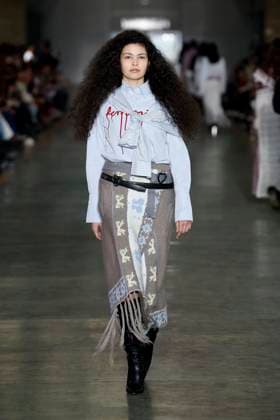 Marco Rambaldi Ready to wear fall winter 2025:26; MILAN February 2025 Marco Rambaldi Ready to wear fall winter 2025:26; MILAN February 2025, Credit:Zeppelin Avalon  Copyright: xZeppelinx xAvalonx 0969490386