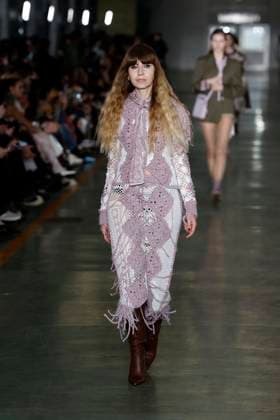 Marco Rambaldi Ready to wear fall winter 2025:26; MILAN February 2025 Marco Rambaldi Ready to wear fall winter 2025:26; MILAN February 2025, Credit:Zeppelin Avalon  Copyright: xZeppelinx xAvalonx 0969490494