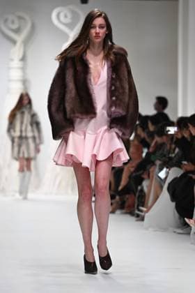Milan, Milan Women s Fashion Week: Fall Winter 2025 - Women s Fashion, Fall Winter 2025.- Genny fashion show - catwalk in the photo: model  Copyright: xSimonaxChiocciax xipa-agency.netx xSimonaxChiocciax IPA_Agency_IPA54641800