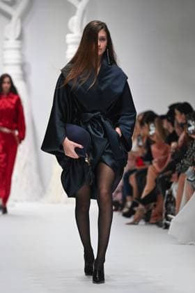 Milan, Milan Women s Fashion Week: Fall Winter 2025 - Women s Fashion, Fall Winter 2025.- Genny fashion show - catwalk in the photo: model  Copyright: xSimonaxChiocciax xipa-agency.netx xSimonaxChiocciax IPA_Agency_IPA54641851