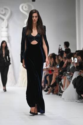 Milan, Milan Women s Fashion Week: Fall Winter 2025 - Women s Fashion, Fall Winter 2025.- Genny fashion show - catwalk in the photo: model  Copyright: xSimonaxChiocciax xipa-agency.netx xSimonaxChiocciax IPA_Agency_IPA54641861