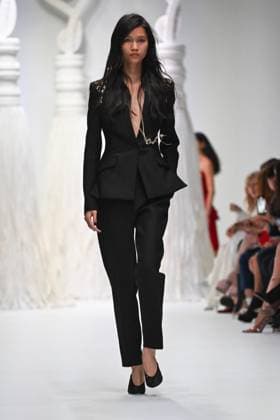 Milan, Milan Women s Fashion Week: Fall Winter 2025 - Women s Fashion, Fall Winter 2025.- Genny fashion show - catwalk in the photo: model  Copyright: xSimonaxChiocciax xipa-agency.netx xSimonaxChiocciax IPA_Agency_IPA54641865