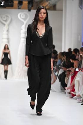 Milan, Milan Women s Fashion Week: Fall Winter 2025 - Women s Fashion, Fall Winter 2025.- Genny fashion show - catwalk in the photo: model  Copyright: xSimonaxChiocciax xipa-agency.netx xSimonaxChiocciax IPA_Agency_IPA54641900