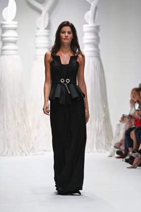 Milan, Milan Women s Fashion Week: Fall Winter 2025 - Women s Fashion, Fall Winter 2025.- Genny fashion show - catwalk in the photo: model  Copyright: xSimonaxChiocciax xipa-agency.netx xSimonaxChiocciax IPA_Agency_IPA54641930
