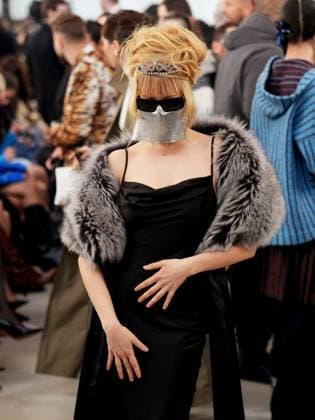 Milan, Milan Women s Fashion Week: Fall Winter 2025 - Blumarine fashion show - front row - Pictured: Miss Keta  Copyright: xRiccardoxGiordanox xipa-agency.netx xRiccardoxGiordanox IPA_Agency_IPA54642734