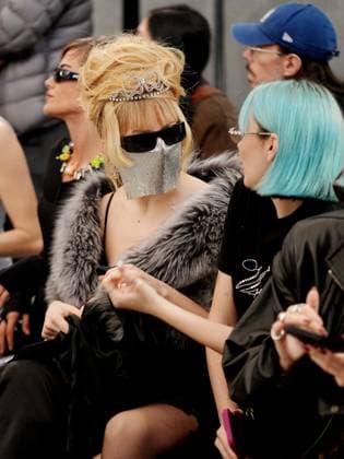 Milan, Milan Women s Fashion Week: Fall Winter 2025 - Blumarine fashion show - front row - Pictured: Rose Villain, Miss Keta  Copyright: xRiccardoxGiordanox xipa-agency.netx xRiccardoxGiordanox IPA_Agency_IPA54642756