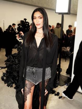 Milan, Milan Women s Fashion Week: Fall Winter 2025 - Blumarine fashion show - front row - In the photo: Pritika Swarup  Copyright: xRiccardoxGiordanox xipa-agency.netx xRiccardoxGiordanox IPA_Agency_IPA54642841