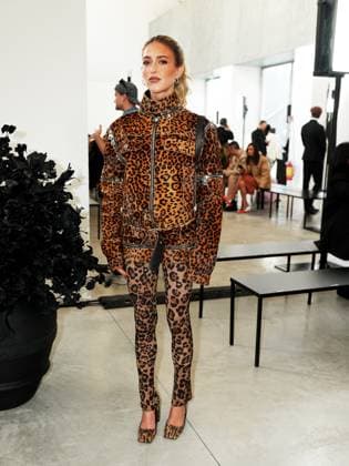 Milan, Milan Women s Fashion Week: Fall Winter 2025 - Blumarine fashion show - front row - Pictured: Emili Sindlev  Copyright: xRiccardoxGiordanox xipa-agency.netx xRiccardoxGiordanox IPA_Agency_IPA54642938