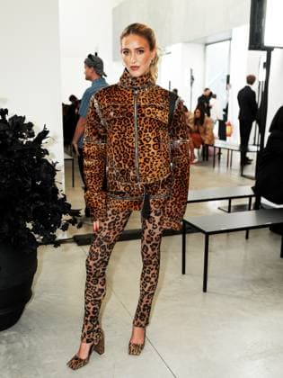 Milan, Milan Women s Fashion Week: Fall Winter 2025 - Blumarine fashion show - front row - Pictured: Emili Sindlev  Copyright: xRiccardoxGiordanox xipa-agency.netx xRiccardoxGiordanox IPA_Agency_IPA54642941