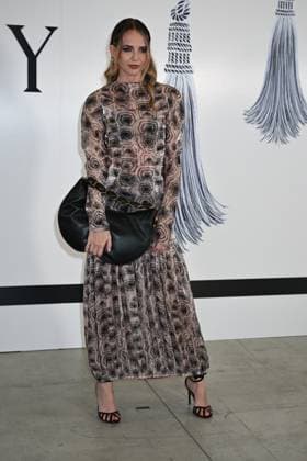 Milan, Milan Women s Fashion Week: Fall Winter 2025 - Women s Fashion, Fall Winter 2025.- Genny fashion show - guests in the photo: Virginia Varinelli  Copyright: xSimonaxChiocciax xipa-agency.netx xSimonaxChiocciax IPA_Agency_IPA54643733