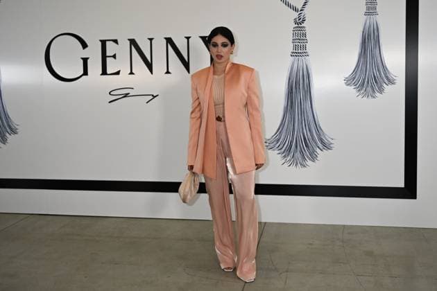 Milan, Milan Women s Fashion Week: Fall Winter 2025 - Women s Fashion, Fall Winter 2025.- Genny fashion show - guests in the photo: Greta Role  Copyright: xSimonaxChiocciax xipa-agency.netx xSimonaxChiocciax IPA_Agency_IPA54643746