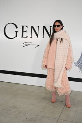 Milan, Milan Women s Fashion Week: Fall Winter 2025 - Women s Fashion, Fall Winter 2025.- Genny fashion show - guests in the photo: Joanna Andrew Polu  Copyright: xSimonaxChiocciax xipa-agency.netx xSimonaxChiocciax IPA_Agency_IPA54643778